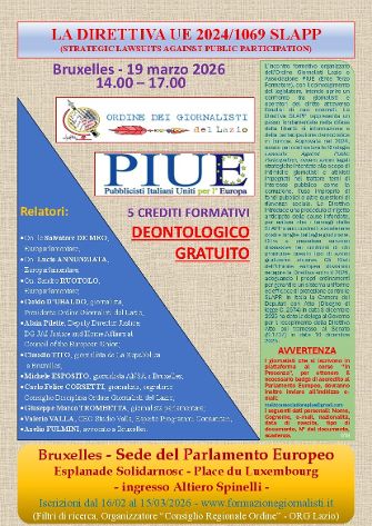 19mar26-LA DIRETTIVA UE 2024-1069 SLAPP 1