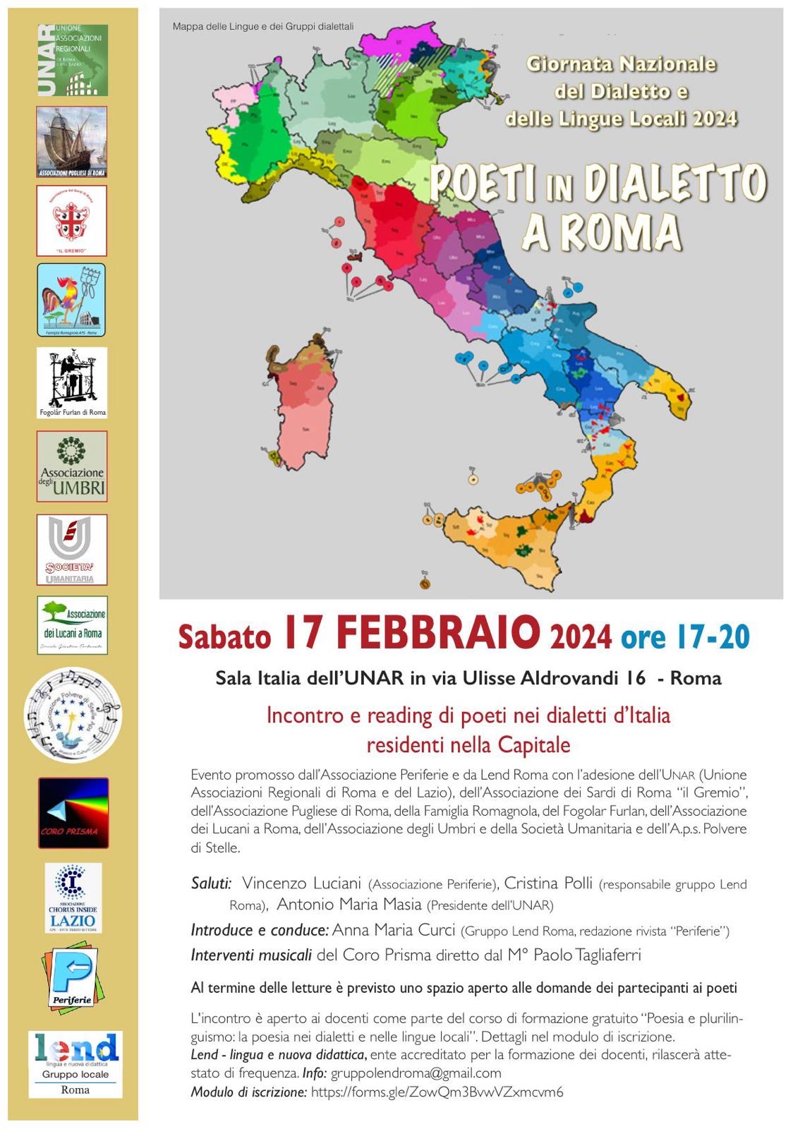 2 Poeti in dialetto a Roma 17-2-2024